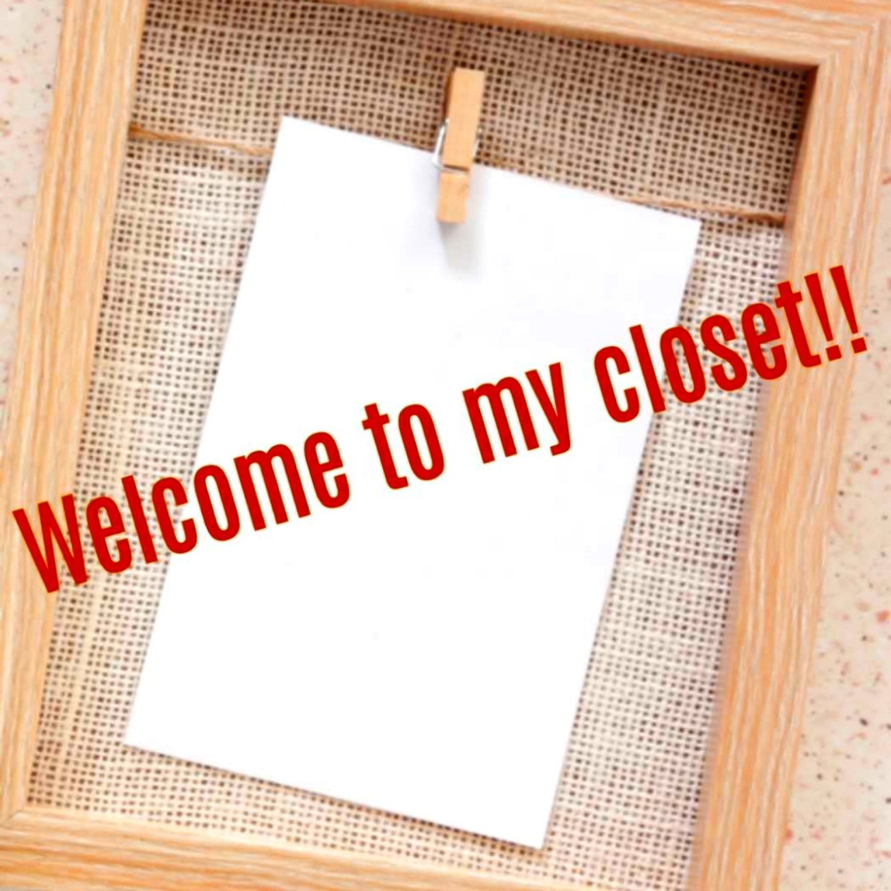 Welcome to my closet!!